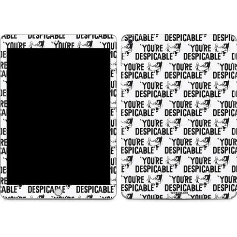 Looney Tunes Daffy Duck Youre Despicable Grid Apple iPad Skin