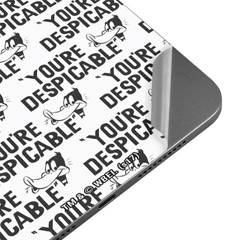 Looney Tunes Daffy Duck Youre Despicable Grid Apple iPad Mini Skin