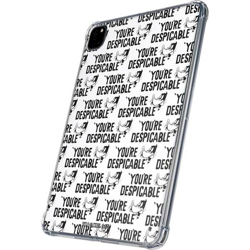 Looney Tunes Daffy Duck Youre Despicable Grid iPad Pro 11in (2024) Clear Case