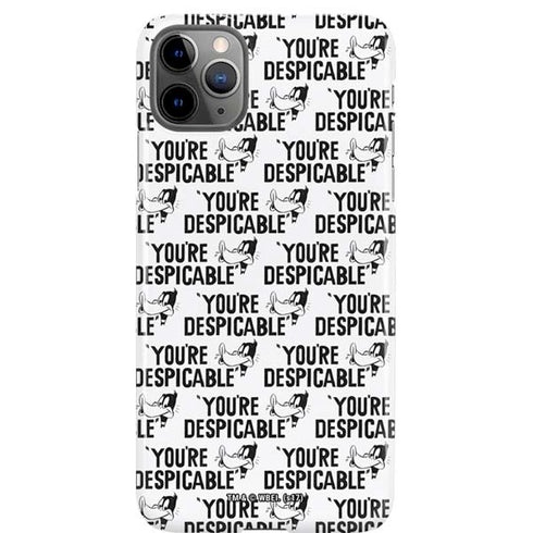 Looney Tunes Daffy Duck Youre Despicable Grid iPhone Cases