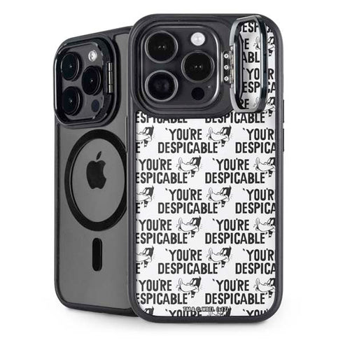 Looney Tunes Daffy Duck Youre Despicable Grid iPhone 14 Pro Max Kickstand Case
