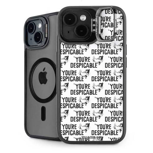 Looney Tunes Daffy Duck Youre Despicable Grid iPhone 15 Kickstand Case