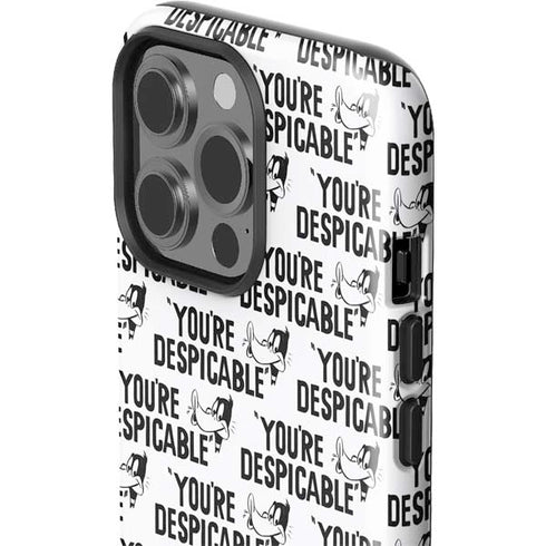 Looney Tunes Daffy Duck Youre Despicable Grid iPhone 15 Pro Impact Case