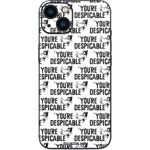 Looney Tunes Daffy Duck Youre Despicable Grid iPhone 15 Skin