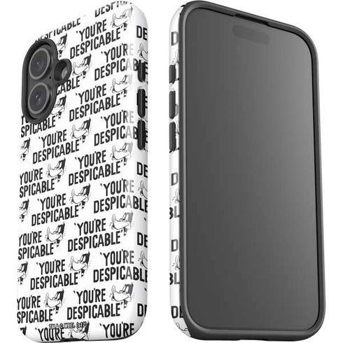 Looney Tunes Daffy Duck Youre Despicable Grid iPhone 16 Impact Case