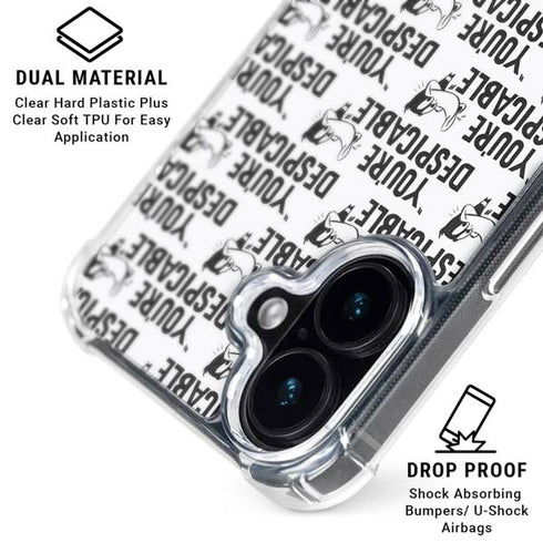 Looney Tunes Daffy Duck Youre Despicable Grid iPhone 16 MagSafe Case