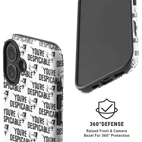 Looney Tunes Daffy Duck Youre Despicable Grid iPhone 16 Magsafe Impact Case