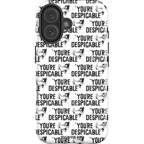 Looney Tunes Daffy Duck Youre Despicable Grid iPhone 16 Plus Magsafe Impact Case