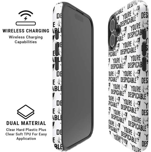 Looney Tunes Daffy Duck Youre Despicable Grid iPhone 16 Plus Magsafe Impact Case