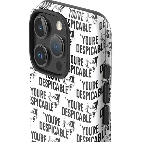 Looney Tunes Daffy Duck Youre Despicable Grid iPhone 16 Pro Impact Case