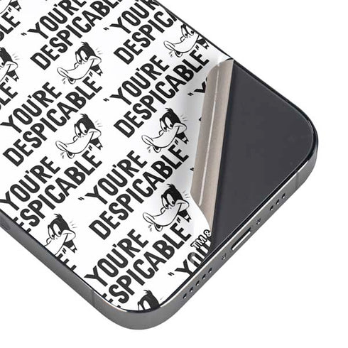 Looney Tunes Daffy Duck Youre Despicable Grid iPhone 16 Pro Max Skin