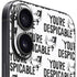 Looney Tunes Daffy Duck Youre Despicable Grid iPhone 16 Skin