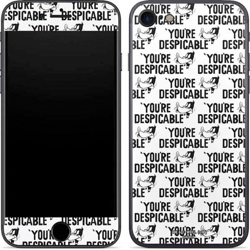 Looney Tunes Daffy Duck Youre Despicable Grid iPhone 7 Skin