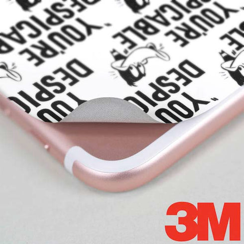 Looney Tunes Daffy Duck Youre Despicable Grid iPhone 7 Skin