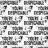 Looney Tunes Daffy Duck Youre Despicable Grid iPhone XS Skin