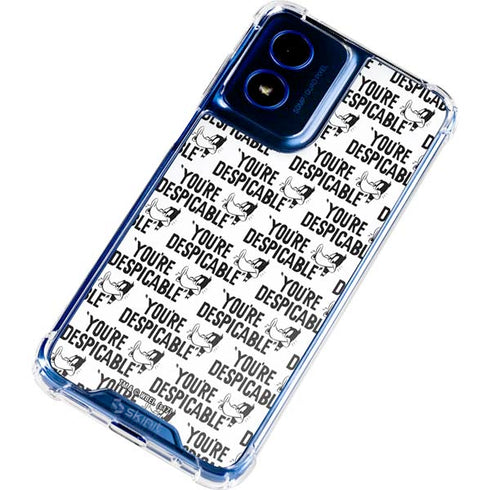 Looney Tunes Daffy Duck Youre Despicable Grid Moto G 5G (2024) Clear Case