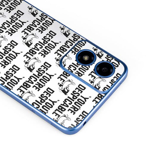Looney Tunes Daffy Duck Youre Despicable Grid Moto G Play 4G (2024) Skin