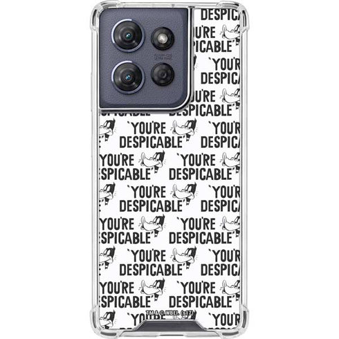 Looney Tunes Daffy Duck Youre Despicable Grid Moto G Play 5G (2025) Clear Case
