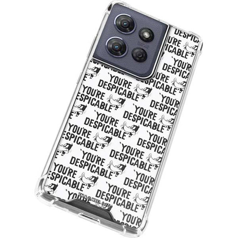 Looney Tunes Daffy Duck Youre Despicable Grid Moto G Power 5G (2025) Clear Case