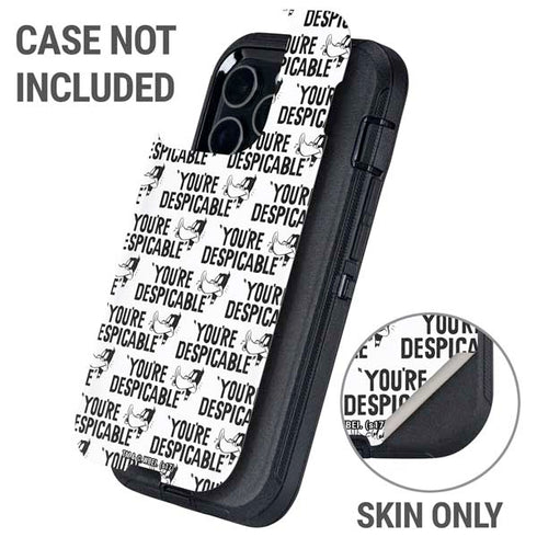 Looney Tunes Daffy Duck Youre Despicable Grid Otterbox Defender iPhone Skin