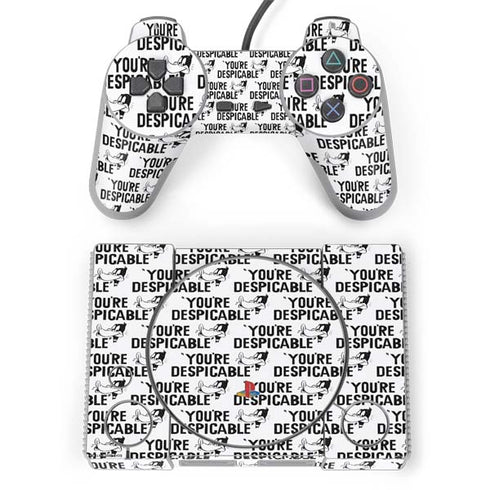 Looney Tunes Daffy Duck Youre Despicable Grid PlayStation Classic Bundle Skin