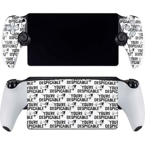Looney Tunes Daffy Duck Youre Despicable Grid PlayStation Portal Remote Player Skin