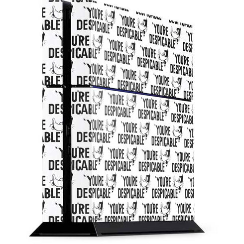 Looney Tunes Daffy Duck Youre Despicable Grid PS4 Console Skin