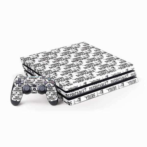 Looney Tunes Daffy Duck Youre Despicable Grid PS4 Pro Bundle Skin