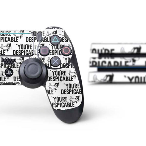 Looney Tunes Daffy Duck Youre Despicable Grid PS4 Pro Bundle Skin