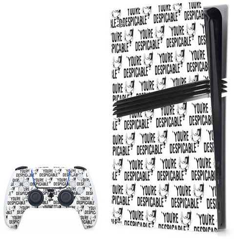 Looney Tunes Daffy Duck Youre Despicable Grid PS5 Pro Bundle Skin