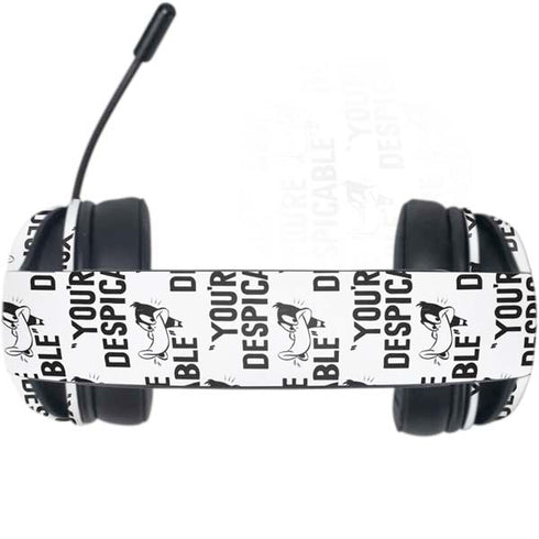 Looney Tunes Daffy Duck Youre Despicable Grid Razer Kraken X Skin