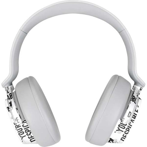 Looney Tunes Daffy Duck Youre Despicable Grid Surface Headphones Skin