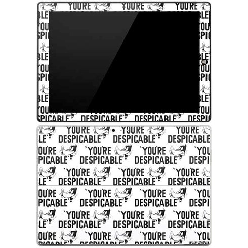 Looney Tunes Daffy Duck Youre Despicable Grid Surface Pro 3 Skin