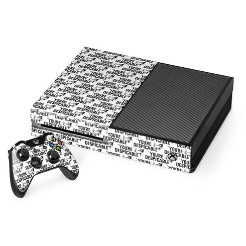 Looney Tunes Daffy Duck Youre Despicable Grid Xbox One Console and Controller Bundle Skin