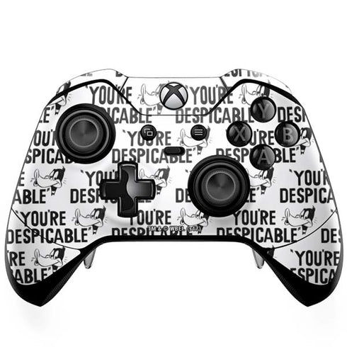 Looney Tunes Daffy Duck Youre Despicable Grid Xbox One Elite Controller Skin