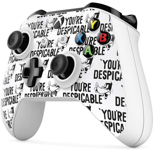 Looney Tunes Daffy Duck Youre Despicable Grid Xbox One S Controller Skin