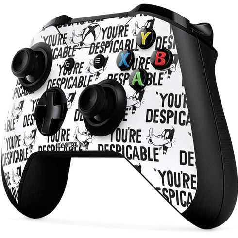Looney Tunes Daffy Duck Youre Despicable Grid Xbox One X Controller Skin