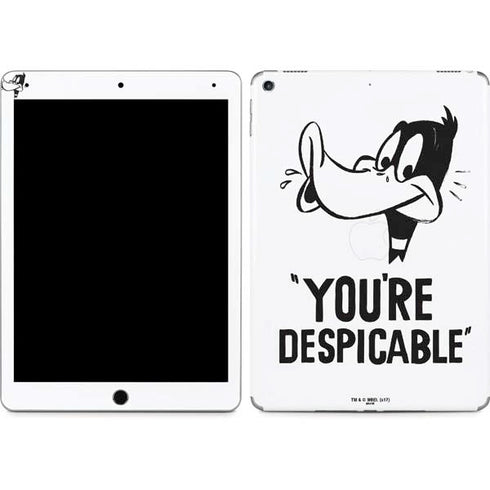 Looney Tunes Daffy Duck Youre Despicable iPad Skins