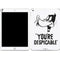 Looney Tunes Daffy Duck Youre Despicable Apple iPad Skin