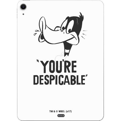 Looney Tunes Daffy Duck Youre Despicable Apple iPad Air Skin