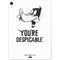 Looney Tunes Daffy Duck Youre Despicable Apple iPad Air Skin