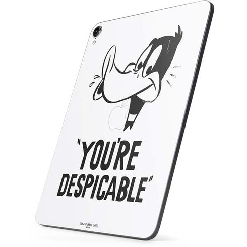 Looney Tunes Daffy Duck Youre Despicable Apple iPad Pro Skin