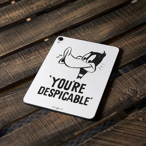 Looney Tunes Daffy Duck Youre Despicable Apple iPad Pro Skin