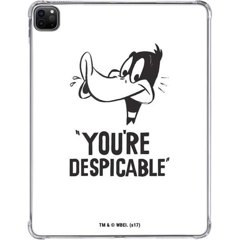 Looney Tunes Daffy Duck Youre Despicable iPad Pro 11in (2024) Clear Case