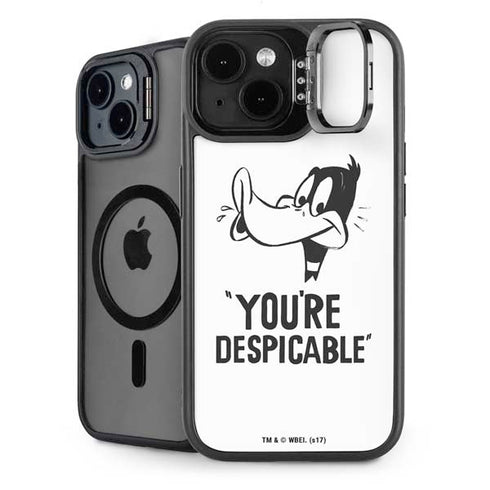 Looney Tunes Daffy Duck Youre Despicable iPhone 15 Kickstand Case