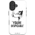 Looney Tunes Daffy Duck Youre Despicable iPhone 16 Impact Case