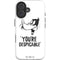 Looney Tunes Daffy Duck Youre Despicable iPhone 16 Plus Impact Case