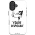 Looney Tunes Daffy Duck Youre Despicable iPhone 16 Plus Impact Case