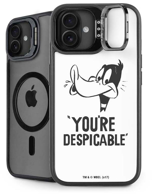 Looney Tunes Daffy Duck Youre Despicable iPhone 16 Plus Kickstand Case