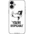 Looney Tunes Daffy Duck Youre Despicable iPhone 16 Plus Skin